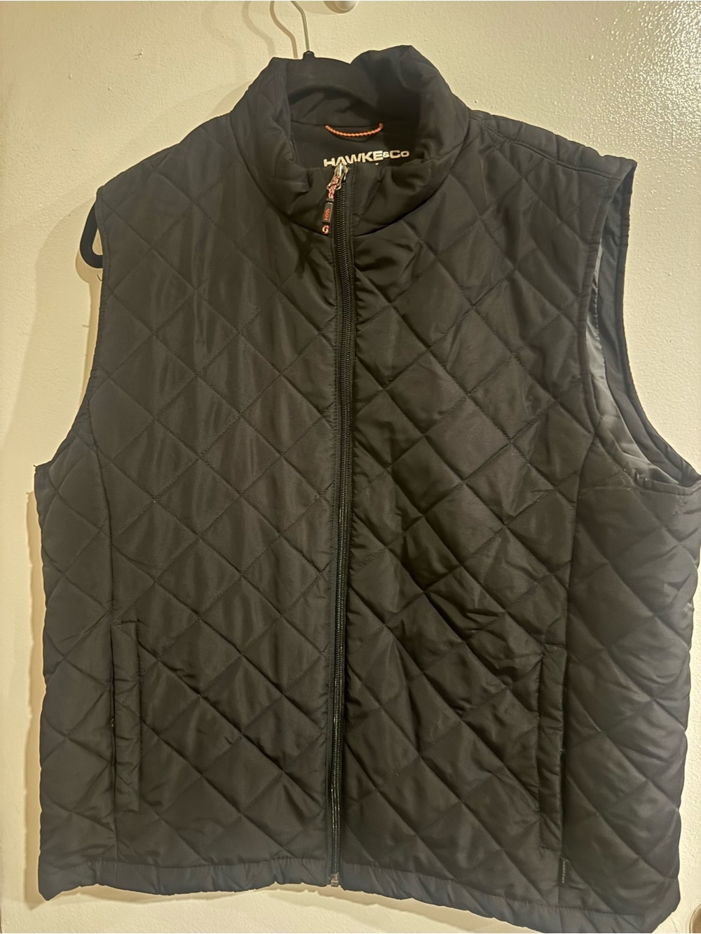 Hawke & Co Quilted Black Men’s Vest